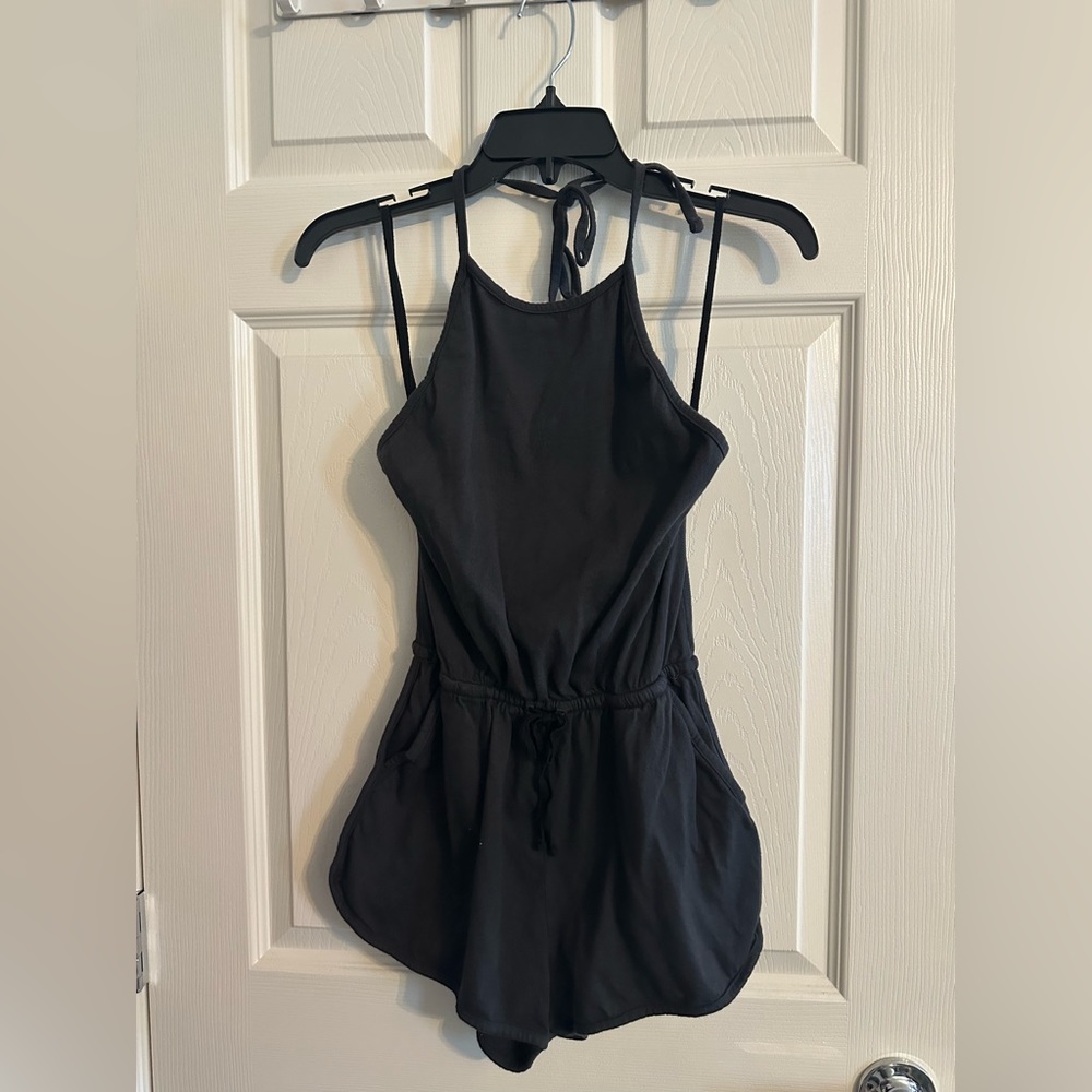 Me to We Black Romper